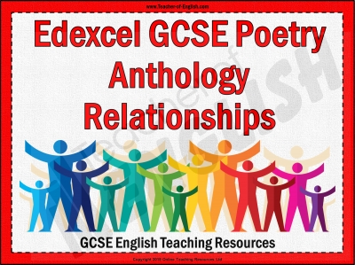 Edexcel GCSE Poetry Anthology Relationships Teaching Resources